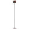 V-TAC VT-7544 Lampada Da Terra Piantana Led Touch Dimmerabile In Alluminio Corpo Corten Altezza Regolabile 50cm-130cm Ricarica USB - Sku 7008