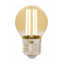 Lampadina Led Vintage A Filamento G45 E27 4W Bianco Caldo 2200K