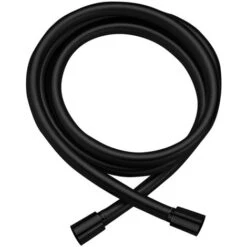 Flessibile Paffoni Pvc Nero Opaco 1/2''GX1/2''G Con Doppia Calotta Conica, Una Girevole