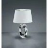 Trio Lighting Italia Lampada Da Tavolo Piccola Taba Attacco E14 Cromo Colore Bianco R50511089 2 Trio Lighting Italia Lampada Da Tavolo Piccola Taba Attacco E14 Cromo Colore Bianco R50511089 -Offerta economica OSRAM || Paulmann || ATMOSPHERA 11246901 1