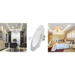 Pannello LED Incasso Rotondo Bianco 18w Luce Naturale Faretto Soffitto Interno -Offerta economica OSRAM || Paulmann || ATMOSPHERA 12130420 3