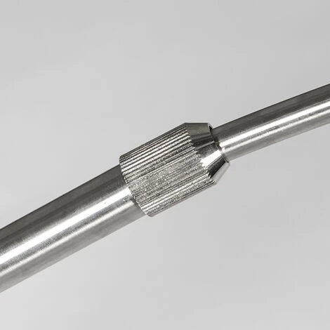 QAZQA Lampada Da Terra Arco Booglamp XXL - Moderno - Metallo,Tessuto - Nero - Oblungo Max. 1 X Watt 5 QAZQA Lampada Da Terra Arco Booglamp XXL - Moderno - Metallo,Tessuto - Nero - Oblungo Max. 1 X Watt - immagine 3