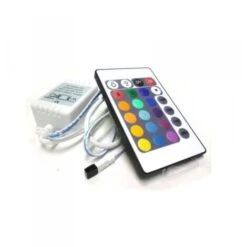 Centralina RGB Kit Controller Telecomando IR Infrarossi Per Striscia LED RGB 12V 3X2A IR240