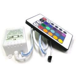 Centralina RGB Kit Controller Telecomando IR Infrarossi Per Striscia LED RGB 12V 3X2A IR240 -Offerta economica OSRAM || Paulmann || ATMOSPHERA 12386240 4
