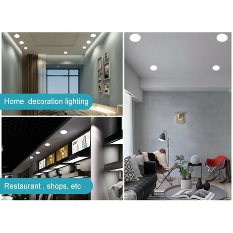 Faretto Pannello Led Da Incasso Rotondo 20W Bianco Neutro Diametro 230mm Foro Adattabile Da 50mm A 200mm 5 Faretto Pannello Led Da Incasso Rotondo 20W Bianco Neutro Diametro 230mm Foro Adattabile Da 50mm A 200mm - immagine 3