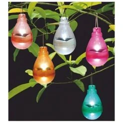 Faretto Colorato Sospeso A Luce Solare D72 LED