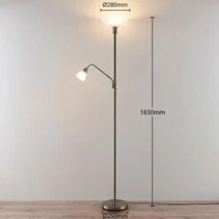 Piantana LED Jost Nichelata Con Luce Di Lettura -Offerta economica OSRAM || Paulmann || ATMOSPHERA 13725809 5