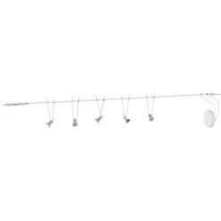 Lindby Sistema Di Illuminazione A Funi Marno, A 5 Luci