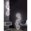Trio Lighting Italia Rondo Lampada Da Pavimento Led 36w Dimmerabile Luce Calda 3000k In Metallo Colore Bianco Opaco Con Interruttore 422610531