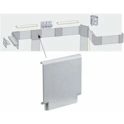 Paulmann 702.71 Ceiling Lighting Accessories, Alluminio, Argento -Offerta economica OSRAM || Paulmann || ATMOSPHERA 15461563 3