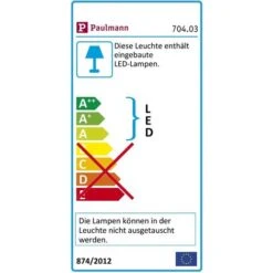 Paulmann 704,03 Luce Dell''armadietto, Metallo, Integrato, Bianco [Classe Di Efficienza Energetica A] -Offerta economica OSRAM || Paulmann || ATMOSPHERA 15462727 5
