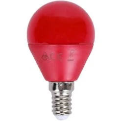 Lampadina Led E14 G45 A Sfera 4W Rossa Aigostar