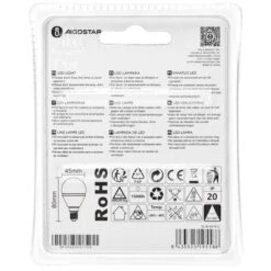 Lampadina Led E14 G45 A Sfera 4W Rossa Aigostar -Offerta economica OSRAM || Paulmann || ATMOSPHERA 15533288 3