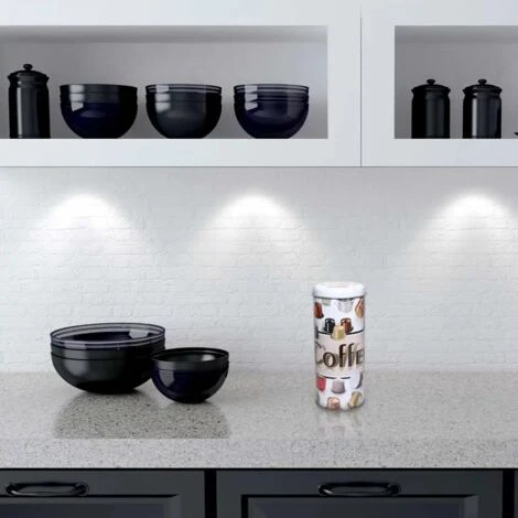 Scatola Barattolo In Latta Con Coperchio Porta Capsule Capsula E Cialde Caffe' 5 Scatola Barattolo In Latta Con Coperchio Porta Capsule Capsula E Cialde Caffe' - immagine 3