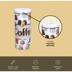 Scatola Barattolo In Latta Con Coperchio Porta Capsule Capsula E Cialde Caffe' 11 Scatola Barattolo In Latta Con Coperchio Porta Capsule Capsula E Cialde Caffe' -Offerta economica OSRAM || Paulmann || ATMOSPHERA 16142459 5