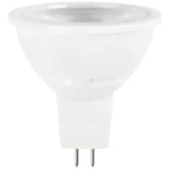 Lampadina A Led Mr16 Ac-dc No GX5,3 CE Bianco Caldo 6 Watt 25000 Ore 12 Volt 100°
