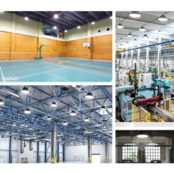 Faro LED Industriale Capannoni UFO 100W Luce Fredda Campana Disco LED 10000LM -Offerta economica OSRAM || Paulmann || ATMOSPHERA 17470883 3