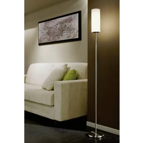 EGLO Troy 3 Piantana Stelo 100W Vetro Bianco 4 EGLO Troy 3 Piantana Stelo 100W Vetro Bianco - immagine 2