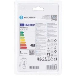Lampadina Led Vintage A Filamento E27 A60 A Bulbo 8W Bianco Caldo 2200K Aigostar 9 Lampadina Led Vintage A Filamento E27 A60 A Bulbo 8W Bianco Caldo 2200K Aigostar -Offerta economica OSRAM || Paulmann || ATMOSPHERA 18972956 4