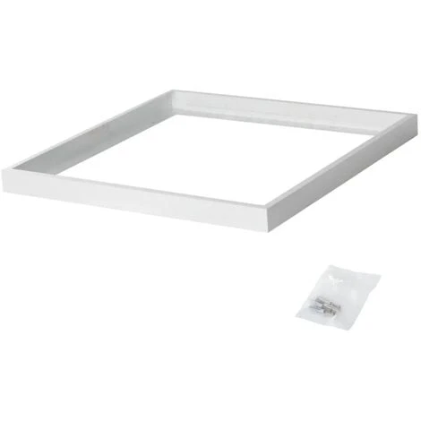 Cornice Supporto Telaio Montaggio Pannello Led Interno CE Bianco 60x60 Cm 1 Pezzo 3 Cornice Supporto Telaio Montaggio Pannello Led Interno CE Bianco 60x60 Cm 1 Pezzo