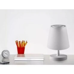 Lampada Led Da Tavolo 4W Ricaricabile 3000K Touch Dimmerabile 3 Intensita SKU-8930 -Offerta economica OSRAM || Paulmann || ATMOSPHERA 20060745 4