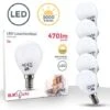 Lampadine LED Luce Calda Con Attacco E14 (piccolo), 5W Equivalenti A 40 W, 470 Lumen, Set Di 5, Luce A Sfera Per Plafoniere E Lampade, Per Illuminazione Da Interno, Luce Calda 3000K -Offerta economica OSRAM || Paulmann || ATMOSPHERA 20100897 1