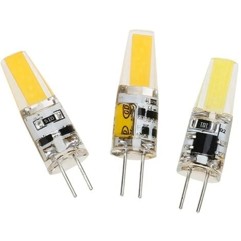 LAMPADA LED COB 2 WATT ATTACCO G4 SPILLO 12V SILICONATA 2 - Bianco Freddo 3 LAMPADA LED COB 2 WATT ATTACCO G4 SPILLO 12V SILICONATA 2 - Bianco Freddo