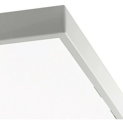 PANNELLO 40x40cm PLAFONIERA LED QUADRATO 32W Da ESTERNO Luce Fredda 6000k 5 PANNELLO 40x40cm PLAFONIERA LED QUADRATO 32W Da ESTERNO Luce Fredda 6000k - immagine 3