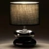Lampada Da Tavolo Lume Comodino In Ceramica Tessuto Nero Design Moderno Abatjour -Offerta economica OSRAM || Paulmann || ATMOSPHERA 22712337 1