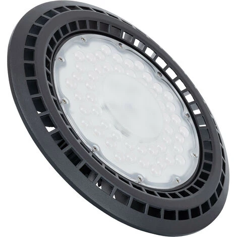 Campana LED Industriale UFO Solid Slim 100W 120lm/W Bianco 4000K 90 º 3 Campana LED Industriale UFO Solid Slim 100W 120lm/W Bianco 4000K 90 º