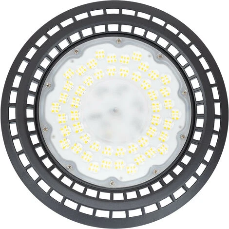 Campana LED Industriale UFO Solid Slim 100W 120lm/W Bianco 4000K 90 º 7 Campana LED Industriale UFO Solid Slim 100W 120lm/W Bianco 4000K 90 º - immagine 5