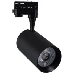 Faretto LED Vulcan Nero 30W Per Binario Trifase Bianco Freddo 5000K - 5500K 24° -Offerta economica OSRAM || Paulmann || ATMOSPHERA 23416600 3