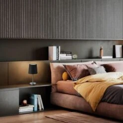 B.K.Licht Lampada Da Comodino, Lampada Da Tavolo Con Paralume In Tessuto Nero, Adatta Per Lampadina E14 Non Inclusa Max 25W, Altezza 30.8cm, Abat-jour Per Camera Con Interruttore Sul Filo, IP20, 230V -Offerta economica OSRAM || Paulmann || ATMOSPHERA 24834163 4