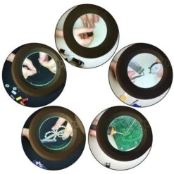 Lampada Lavoro Lente Ingrandimento 5 Diottrie Luce 60 LED Estetista Modellismo -Offerta economica OSRAM || Paulmann || ATMOSPHERA 25447252 4