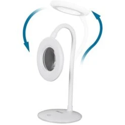 Lampada Lavoro Lente Ingrandimento 3 Diottrie LED Estetista Modellismo Touch USB -Offerta economica OSRAM || Paulmann || ATMOSPHERA 25523057 4