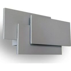 Lampada Da Muro Led 12W Wall Light Rettangolare Colore Grigio V-TAC VT-712 4000K -Offerta economica OSRAM || Paulmann || ATMOSPHERA 26272848 3