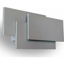 Lampada Da Muro Led 12W Wall Light Rettangolare Colore Grigio V-TAC VT-712 4000K -Offerta economica OSRAM || Paulmann || ATMOSPHERA 26272848 4