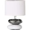 Lampada Da Tavolo Lume Comodino Ceramica Tessuto Bianco Design Moderno Abatjour -Offerta economica OSRAM || Paulmann || ATMOSPHERA 26373413 1