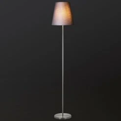 Lampada Piantana Da Terra 150cm Design Moderno Paralume E27 60W Tessuto Grigio -Offerta economica OSRAM || Paulmann || ATMOSPHERA 26630679 5