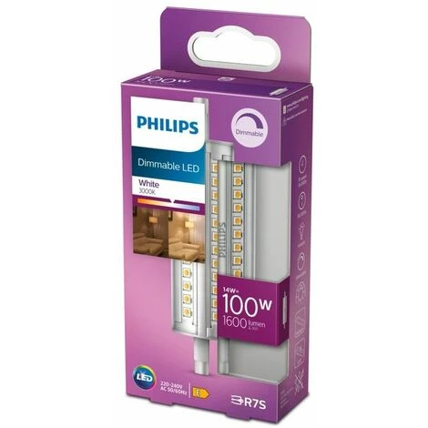 Philips Linear Faretto Led 100W R7S 118mm Bianco 5 Philips Linear Faretto Led 100W R7S 118mm Bianco - immagine 3