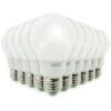 Lotto Di 10 Lampadine A LED E27 9W Eq 60W 806m Bianco Freddo
