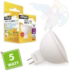 Lampadina A LED GU5.3 MR16 5W Eq 40W Température De Couleur: Bianco Neutro 4000K -Offerta economica OSRAM || Paulmann || ATMOSPHERA 26694493 2