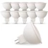 Set Di 10 Lampadine LED GU5.3 MR16 12V 5W Eq 40W Température De Couleur: Bianco Neutro 4000K -Offerta economica OSRAM || Paulmann || ATMOSPHERA 26694495 1