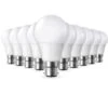 Set Di 10 Lampadine LED B22 11W Eq 75W Température De Couleur: Bianco Caldo 2700K