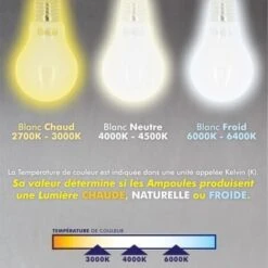 Set Di 10 Lampadine LED B22 11W Eq 75W Température De Couleur: Bianco Caldo 2700K -Offerta economica OSRAM || Paulmann || ATMOSPHERA 26694617 4