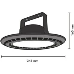 Ciotola Pensile Industriale HIGH BAY UFO 150W IP65 Température De Couleur: 6000K Bianco Freddo -Offerta economica OSRAM || Paulmann || ATMOSPHERA 26694966 4
