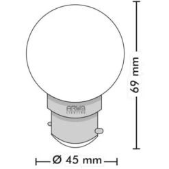Set Di 12 Lampadine LED B22 Eq 20W Variegato Ghirlanda Da Esterno Guiguette -Offerta economica OSRAM || Paulmann || ATMOSPHERA 27493959 4