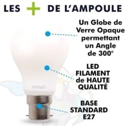 Set Di 3 Lampadine A LED 7W Eq 60W Standard Satinato B22 Température De Couleur: Bianco Caldo 2700K -Offerta economica OSRAM || Paulmann || ATMOSPHERA 28604514 4