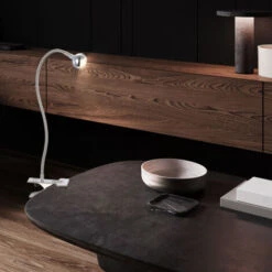 Lampada Da Tavolo A LED Con Morsetto Lampada Da Lavoro Lettura Faretto Illuminazione Flessibile -Offerta economica OSRAM || Paulmann || ATMOSPHERA 28659141 3