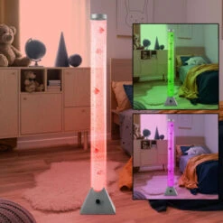 Lampada Da Terra A LED RGB Lampada Da Terra Decorativa Che Cambia Colore Della Colonna D'acqua A Bolla Di Pesce -Offerta economica OSRAM || Paulmann || ATMOSPHERA 28659371 3